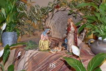 El Roque Azucarero luce nacimiento y árbol de Navidad/Francisco Javier Santana.